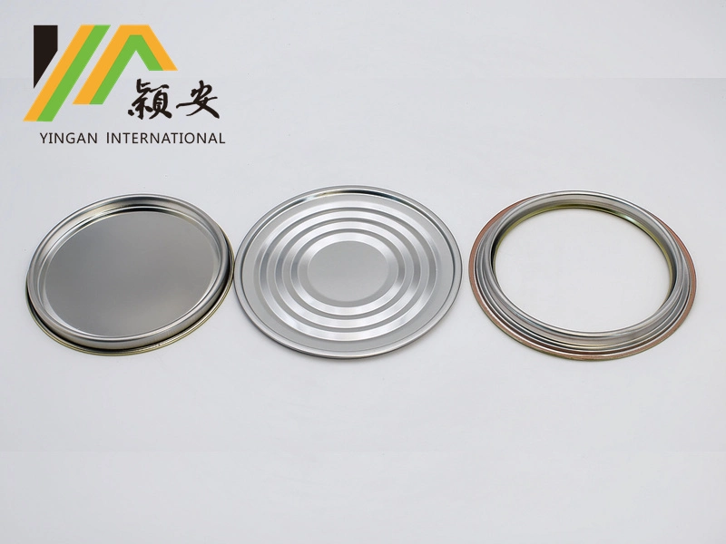 China Supplier of Tin Can Component Tinplate Bottom Ring Lid Metal Paint Can Component