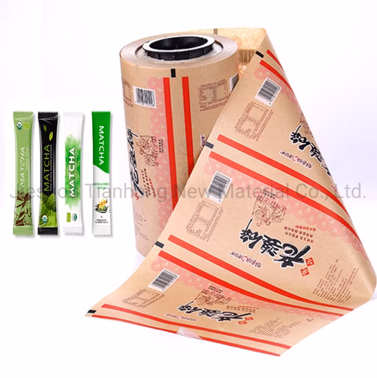 Filme de embalagem flexível PET metalizado BOPP laminação barra de cereais biscoitos biscoitos chips rolo de filme de embalagem de alimentos