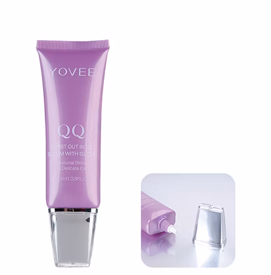 Embalagem de produtos químicos HDPE transparente para tubos de plástico da China